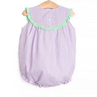 Subtle Seersucker Bubble, Purple