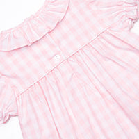 All Decked Out Smocked Diaper Set, Pink
