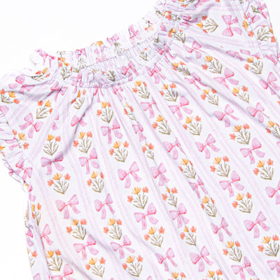 Bedtime Bouquets Bamboo Night Gown, Pink