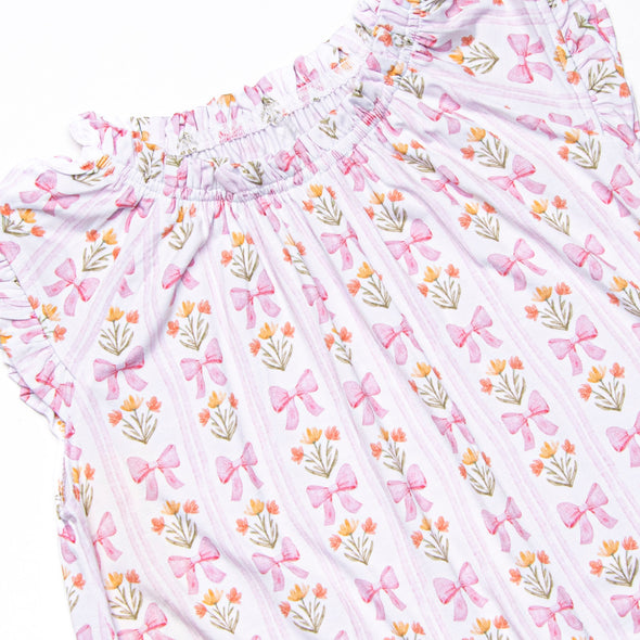 Bedtime Bouquets Bamboo Night Gown, Pink