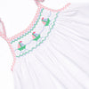 Sea Breeze Sunset Smocked Short Set, Pink