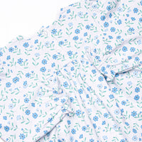 Mae Magnolia Ruffle Legging Set, Blue