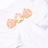 Pumpkin Spice Applique Ruffle Pant Set, Orange