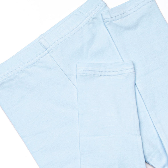Mae Magnolia Ruffle Legging Set, Blue