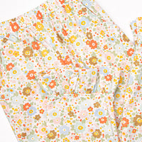Pumpkin Spice Applique Ruffle Pant Set, Orange