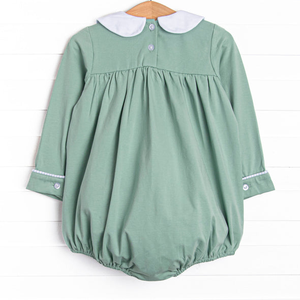 Sage and Stripes Bubble, Green