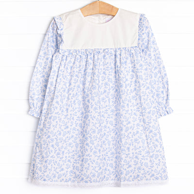 Blue Willow Dress, Blue