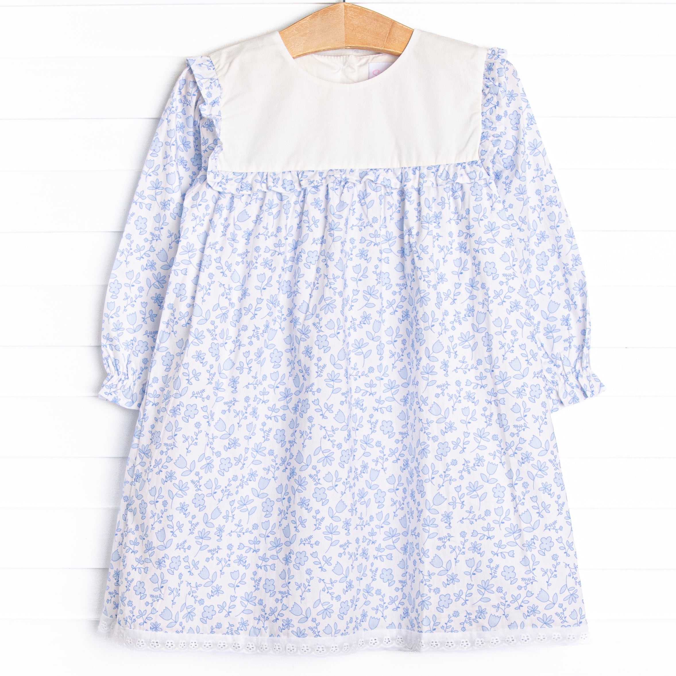 Blue Willow Dress, Blue – Stitchy Fish Blue Willow Dress, Blue – Stitchy Fish