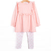 Brooklyn Bows Legging Set, Pink