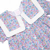 Buttoned Up Blossoms Dress, Purple