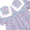 Buttoned Up Blossoms Dress, Purple