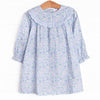 Gorgeous Garden Dress, Blue