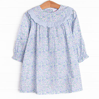 Gorgeous Garden Dress, Blue
