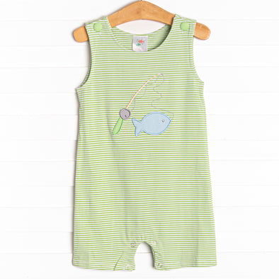 Let It Fly Applique Jon Jon, Green