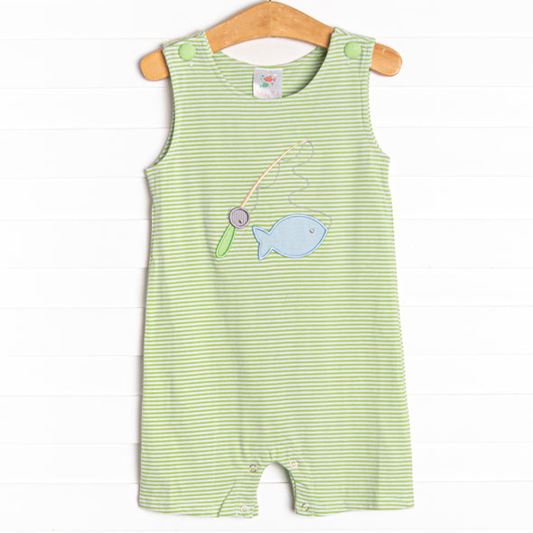 Let It Fly Applique Jon Jon, Green