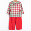 Christmas Classic Pant Set, Red
