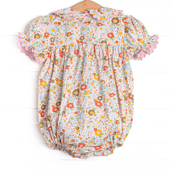 Buttercup Bows Smocked Bubble, Pink