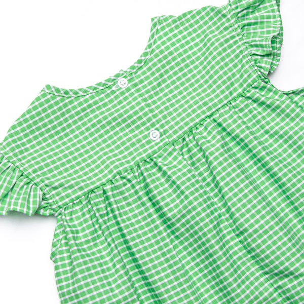 Greenscape Garden Ruffle Short Set, Green