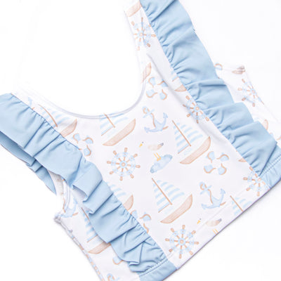 Ahoy Matey Tankini, Blue