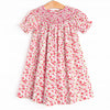 Pink-ing of You Smocked Bishop Dress, Pink