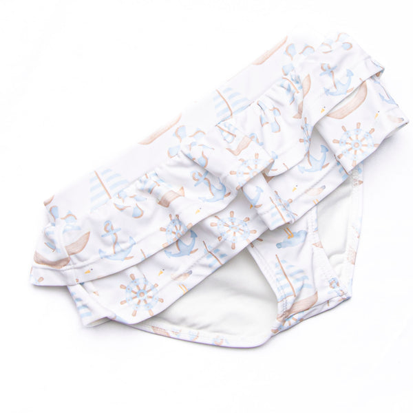 Ahoy Matey Tankini, Blue