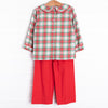 Christmas Classic Pant Set, Red