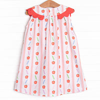 Classroom Colors Dress, Red