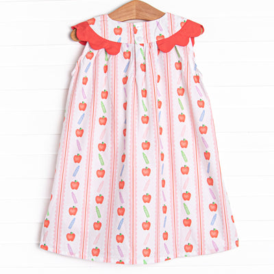 Classroom Colors Dress, Red