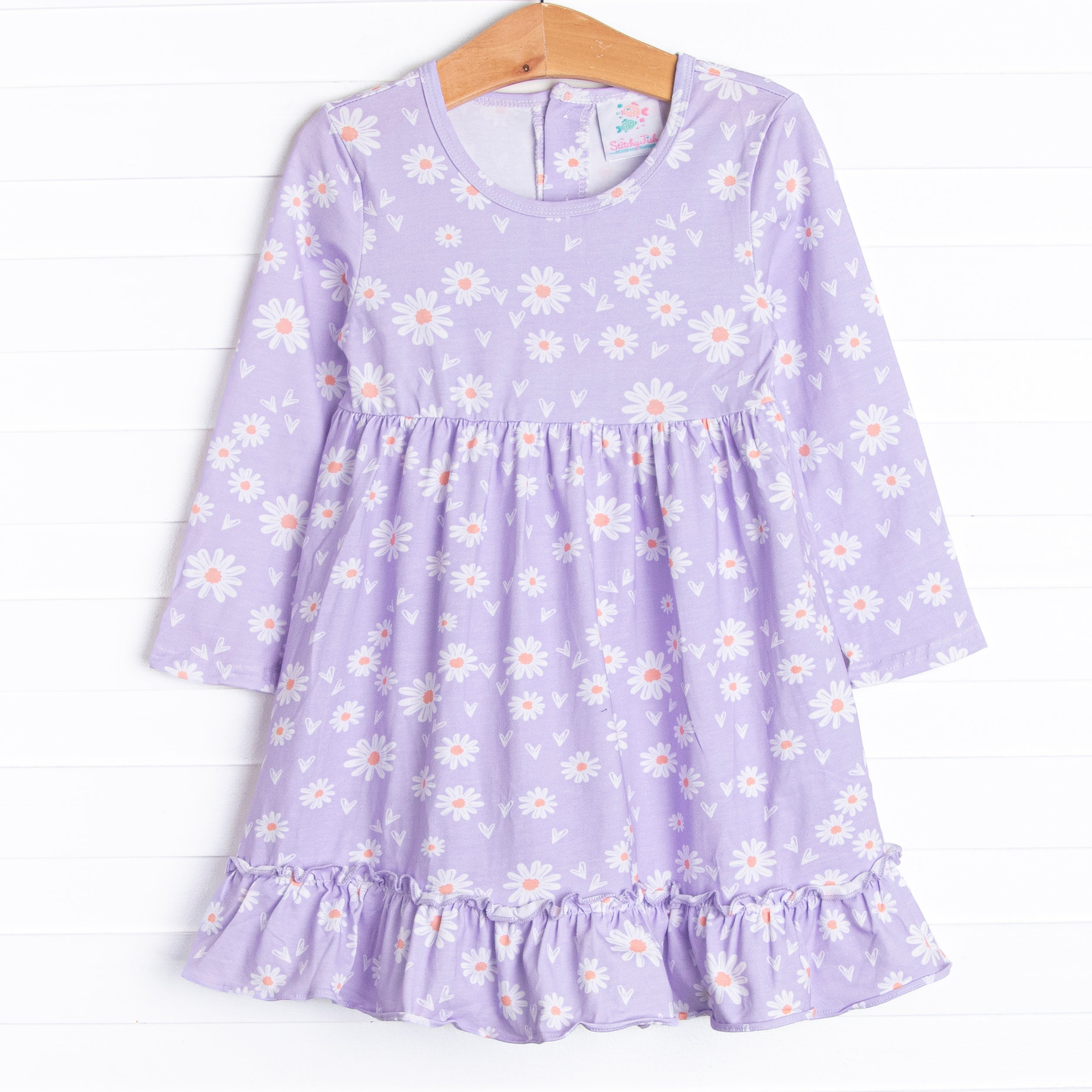 purple daisy dress Galot Mini Dress in Daisy Daze Purple