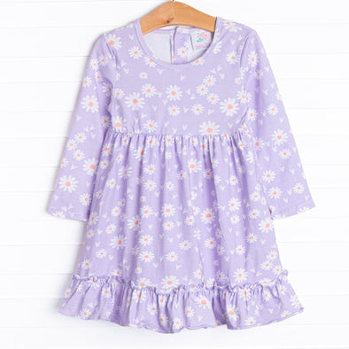 Peace, Love, and Daisy Dress, Purple