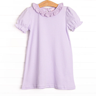 Elena Pima Dress, Purple