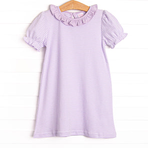 Elena Pima Dress, Purple