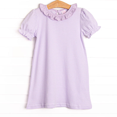 Elena Pima Dress, Purple