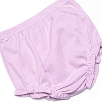 Farmer Market Florals Diaper Set, Purple