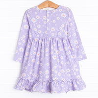 Peace, Love, and Daisy Dress, Purple
