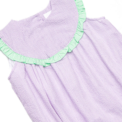 Subtle Seersucker Bubble, Purple