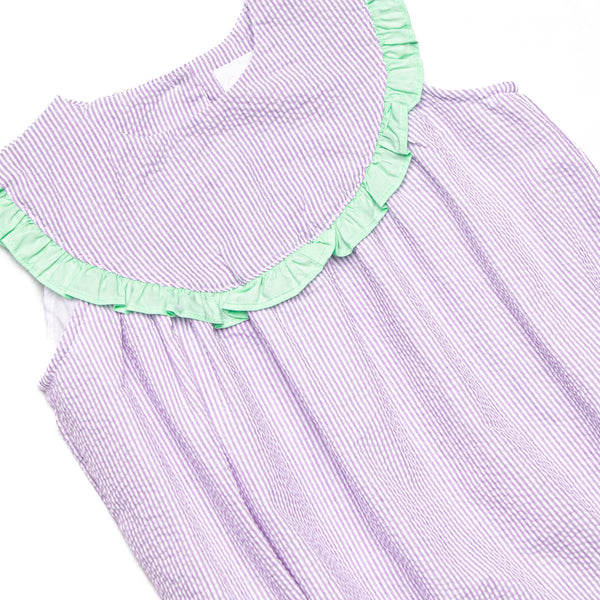 Subtle Seersucker Bubble, Purple
