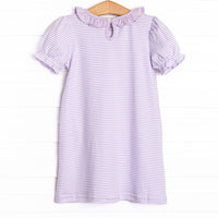 Elena Pima Dress, Purple