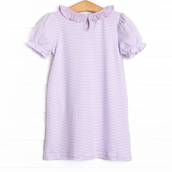 Elena Pima Dress, Purple