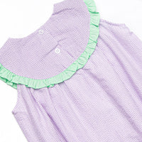 Subtle Seersucker Bubble, Purple