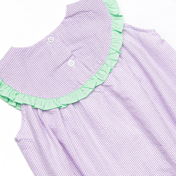 Subtle Seersucker Bubble, Purple