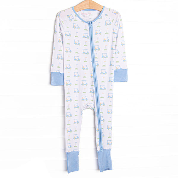 Country Club Cruisin' Bamboo Zippy Pajama, Blue