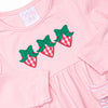 The Berry Best Applique Ruffle Pant Set, Pink