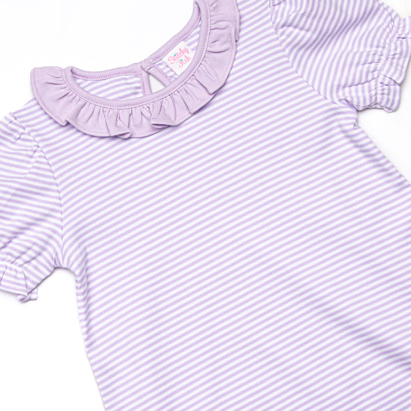 Elena Pima Dress, Purple