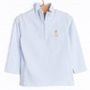 Puppy Embroidered Pullover, Blue