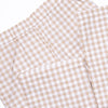 Thanksgiving Day Embroidered Pant Set, Tan