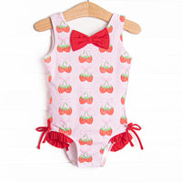 Strawberry Bundles One Piece, Pink