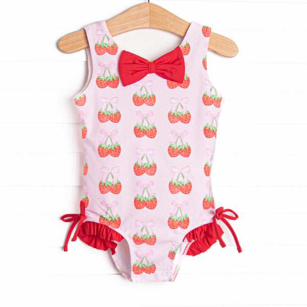 Strawberry Bundles One Piece, Pink