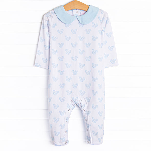 Sure is Swell Romper, Blue