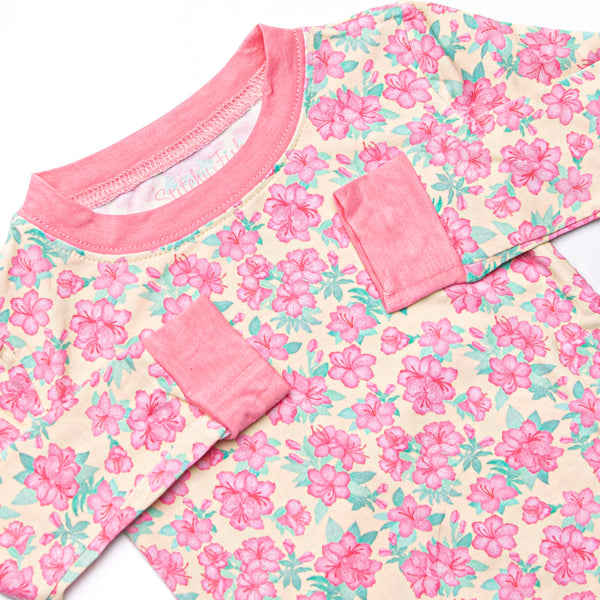 Augusta Azalea's Bamboo Pajama Set, Pink